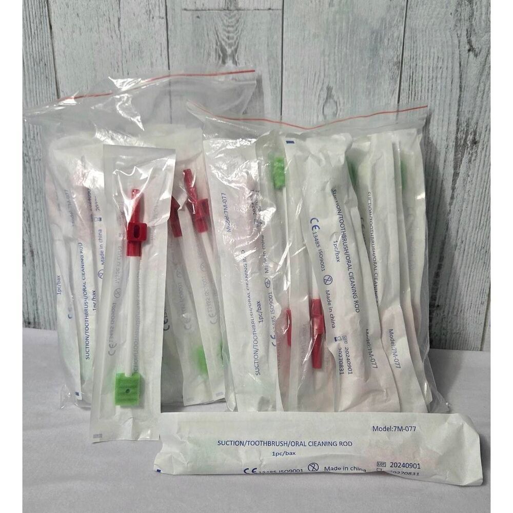 Medical Dental Oral Care Swabs Suction Toothbrush Cleaning Swabs